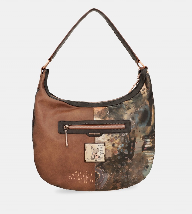 Bolsa De Hombro Anekke Shōen Oval Mujer | 4086512-MQ