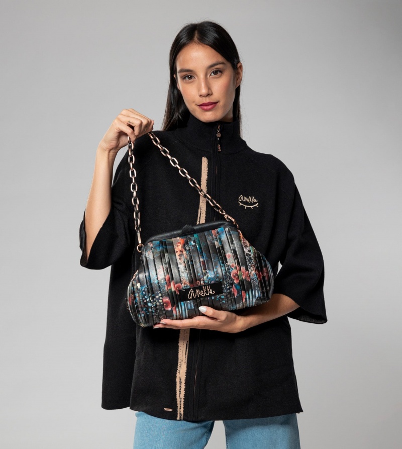 Bolsa De Hombro Anekke Shōen Palette Plisado Bowler Mujer | 8034576-WR