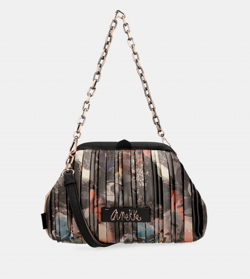 Bolsa De Hombro Anekke Shōen Palette Plisado Bowler Mujer | 8034576-WR