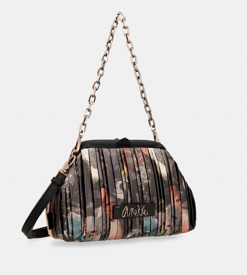 Bolsa De Hombro Anekke Shōen Palette Plisado Bowler Mujer | 8034576-WR