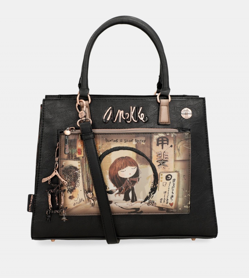 Bolsa de Mano Anekke Shōen Tote With Shoulder Correa Mujer | 5329816-JI