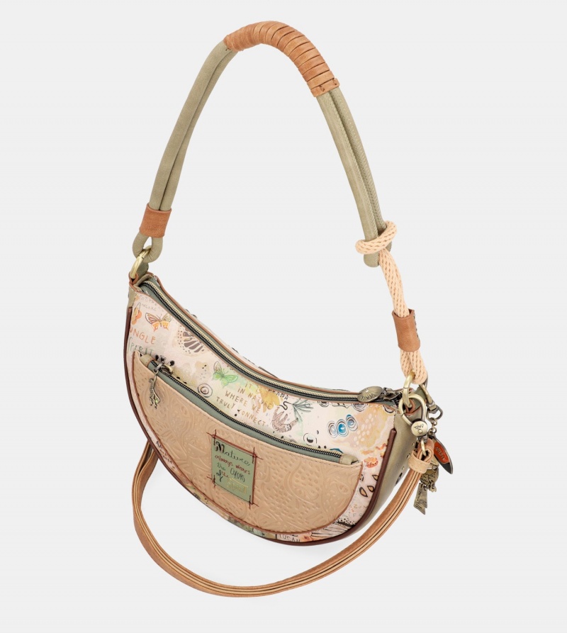 Bolsas Hombro Anekke Oval Plus Messenger Mujer | 0197438-JC