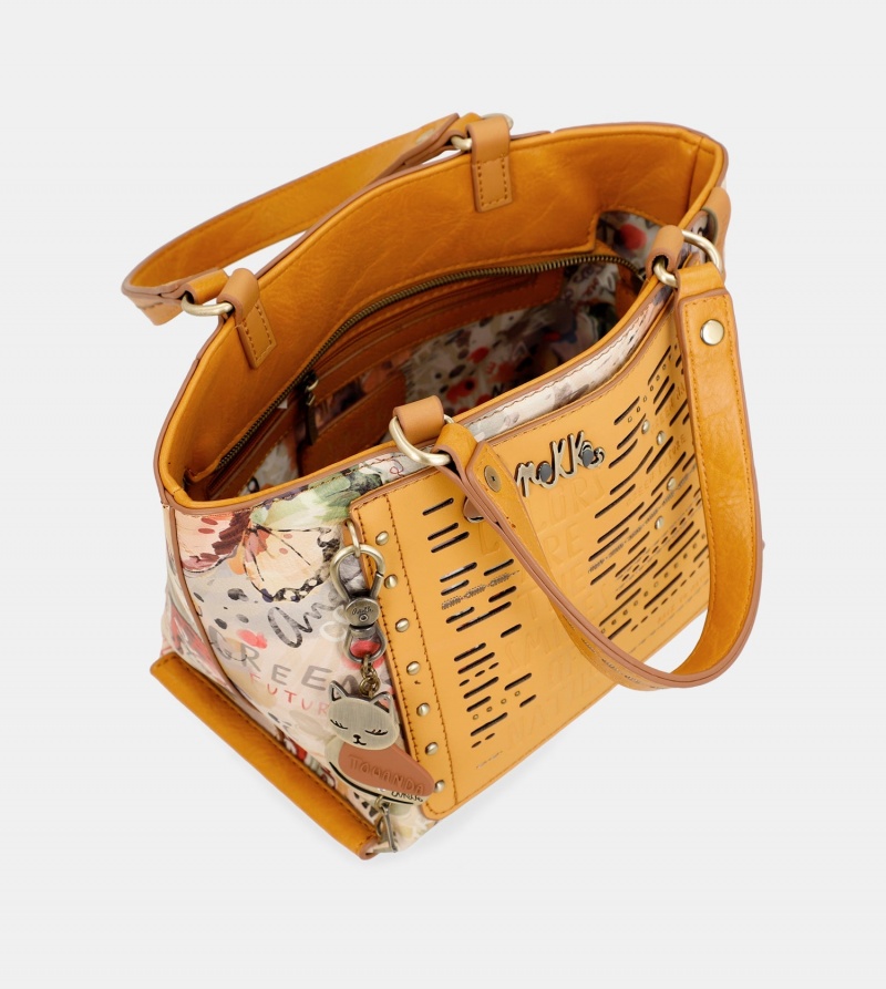 Bolso Tote Anekke Nature Pachamama Ochre Mujer | 6904283-MZ