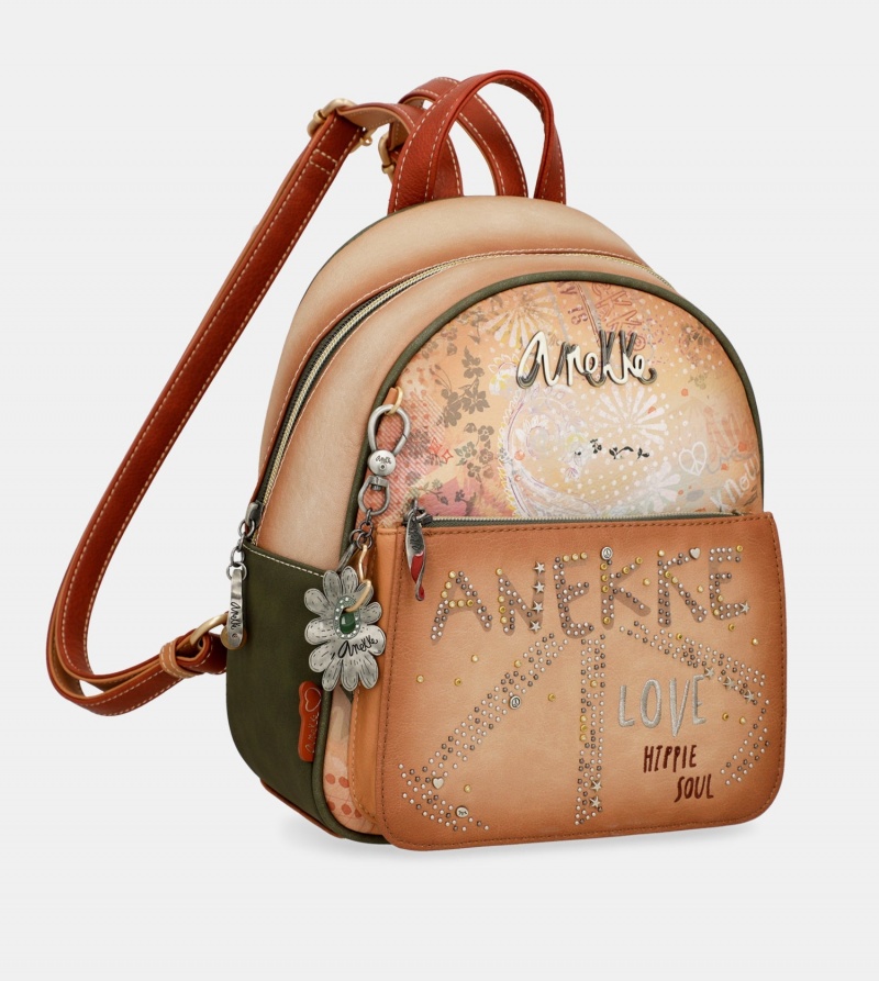 Mochilas Anekke Flowers Small Mujer | 8619037-ZB