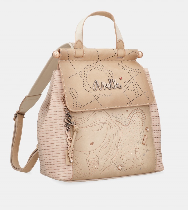 Mochilas Anekke Studio Nude With Flap Mujer | 9364807-RE